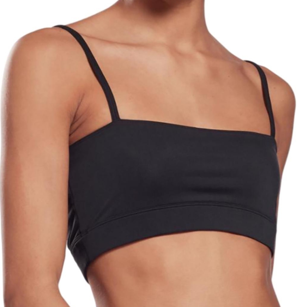 Reebok Black Bandeau Bralette
